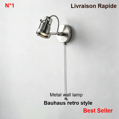 Lampe murale industrielle - lampe,