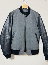 L Size Stadium Jacket Aberhouse Blouson Leather 