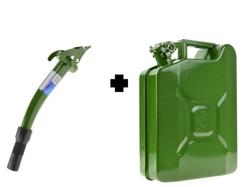 Bidon métal 20l - en, +