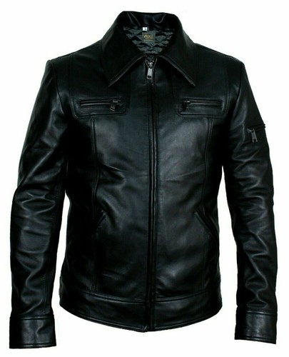 Veste homme cuir véritable - veste, en
