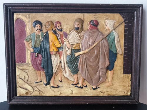 Moulage scène orientaliste