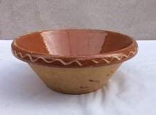 JATTE EN TERRE CUITE VERNISEE