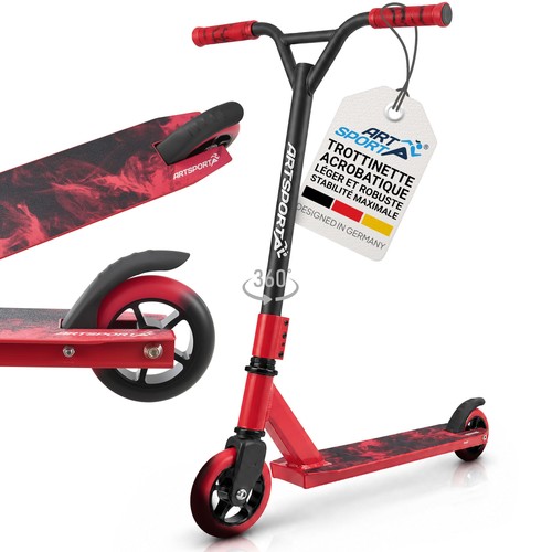Trottinette stunt red smoke - trottinette,