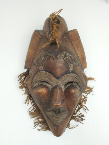 Grand masque africain - masque, bois