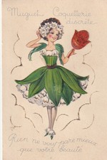 CARTE POSTALE FANTAISIE