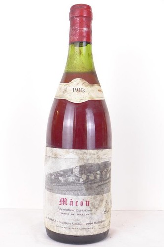 Mâcon charvet rouge 1983 - rouge,