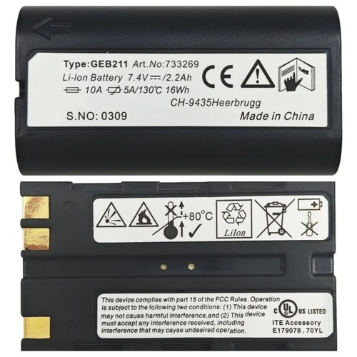 Geb211 battery for - for, leica