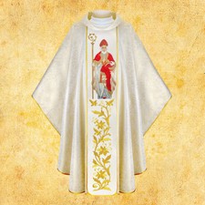 Chasuble brodée "Saint-Nicolas"