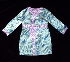Disney Girls Size 5 6 Frozen Satin Princess Robe Cover Up 