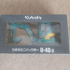 Kubota U-40-3 Mini Backhoe Excavator Diecast Construction Vehicle Model