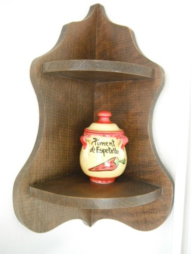 Console bois etagere - bois,