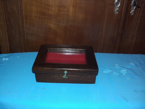 Petite vitrine bois boite - bois, a