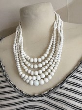 Collier Vintage 5 rangs perles