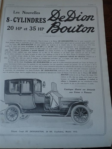 Dion bouton voiture cyl - bouton, 8