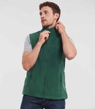 Russell Outdoor Fleece Gilet Anti Pill Zip Pockets Casual Workwear