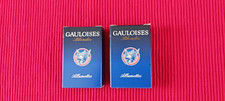 2 BOITES ALLUMETTES GAULOISES NEUVES STOCK  ANCIEN VINTAGE