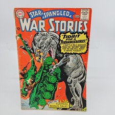 Star Spangled War Stories #125 Dinosaur Cover T-Rex Silver Age DC 1966