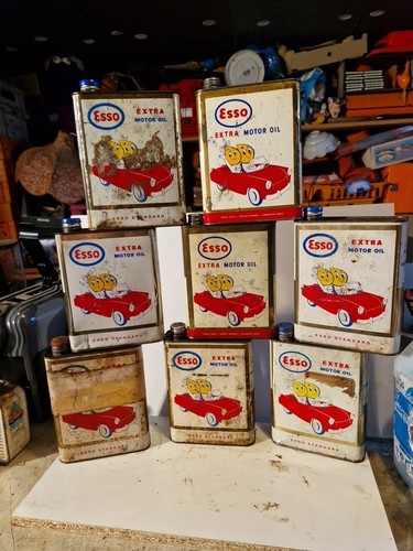 Lot anciens bidons - 8,