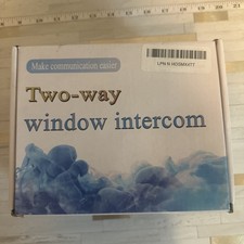 DESHUN Window Intercom System Two-Way for Bank Counter Hospital Office Business