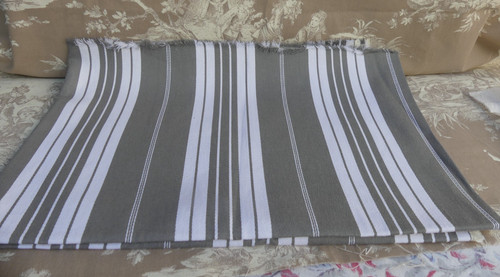 Ancien coupon toile - de,