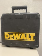 DeWalt DC742KA 15" x 11" Black Hard Plastic Workshop Tool Kit Drill Case ONLY