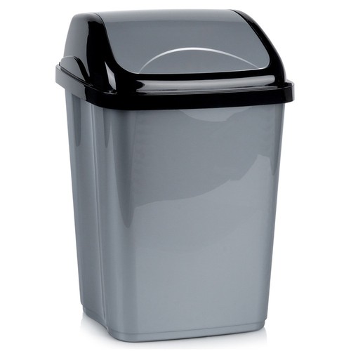 Poubelle plastique 16l avec - poubelle,