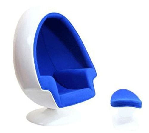 Alpha egg chair and ottoman - alpha,