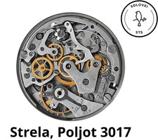 3017 STRELA POLJOT VINTAGE SOVIET WATCH PARTS CHRONOGRAPH ussr