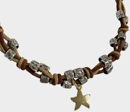 Collier pendentif cordon femme
