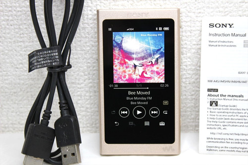 Sony a45 pâle walkman - or,