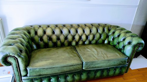 Canapé chesterfield cuir - canapé,