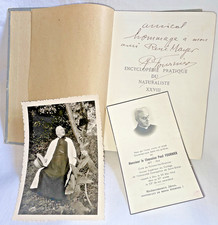 Les Cactées & plantes grasses Paul Fournier Dédicacé + Faire-part décès + photo