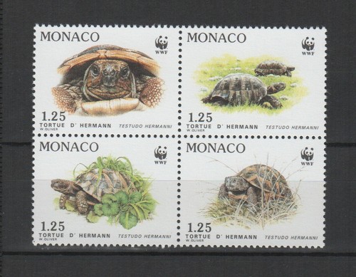 Monaco 1991 tortue hermann - monaco,