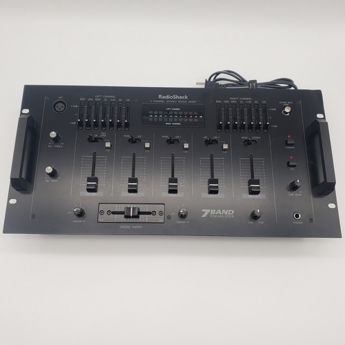 Radio shack band equalizer - shack,