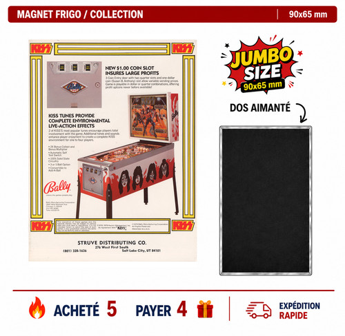 Magnet frigo kiss ver - magnet,