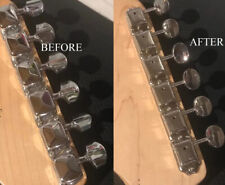 6 In Line Vintage Kluson-Style Tuners Insert Top Posts RH Chrome New Unopened!