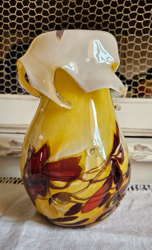 Vase verre soufflé - en,