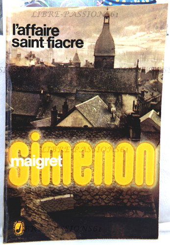 Maigret affaire saint - l'affaire,