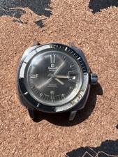 Diver Dreffa Geneve Automatic Running For Parts Repair Sub Vintage