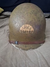 Rare Helmet M1 1st RCP Para Libe Liberation Paratrooper WW2 M1 Helmet