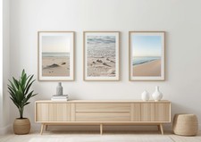 Photo A4 Triptyque Plage