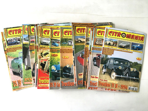 Lot revues citromania - ,