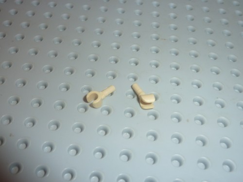 Tan minifig hands lego ref - minifig,