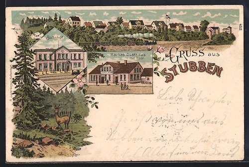 Lithographie stubben - lithographie,