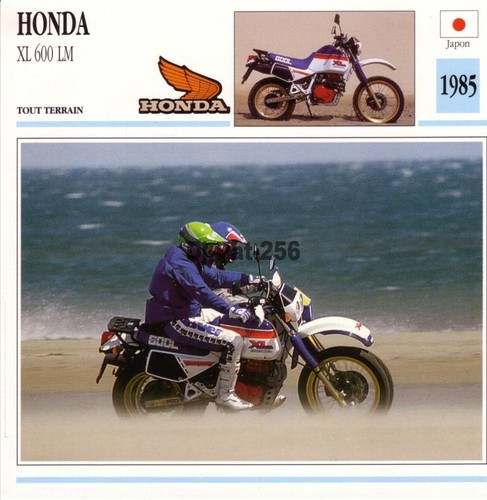 Fiche moto honda 600 lm - 600,