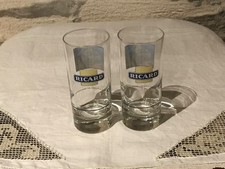 Duo verres tubes "RICARD" la