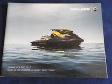 catalogue sea doo jet ski 2012 moto marine