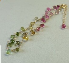 Bracelet multi tourmaline