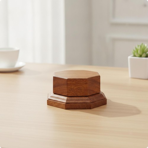 Socle exposition bois - d'exposition, en