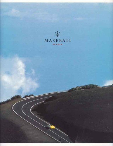 Catalogue brochure maserati - catalogue,